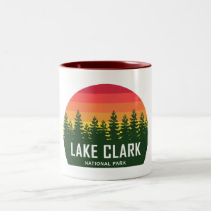 Nationaal Park Lake Clark Tweekleurige Koffiemok