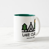 Nationaal Park Lake Clark Tweekleurige Koffiemok (Voorkant rechts)