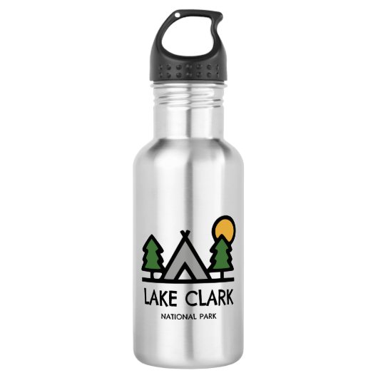 Nationaal Park Lake Clark Waterfles (Voorkant)