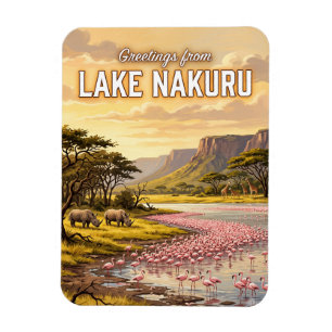 Nationaal park Lake Nakuru Kenia Magneet