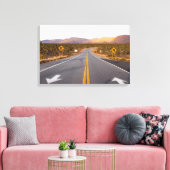 Nationaal Park langs Joshua Tree Canvas Afdruk (Insitu (Woonkamer))