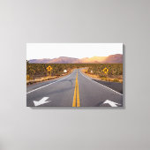 Nationaal Park langs Joshua Tree Canvas Afdruk (Voorkant)
