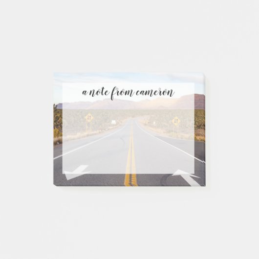 Nationaal Park langs Joshua Tree Post-it® Notes (Voorkant)