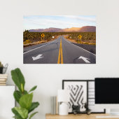 Nationaal Park langs Joshua Tree Poster (Thuiskantoor)