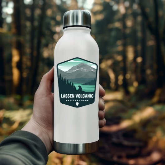 Nationaal park Lassen Volcanic | Afgesneden Sticke Sticker