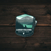 Nationaal park Lassen Volcanic | Afgesneden Sticke Sticker