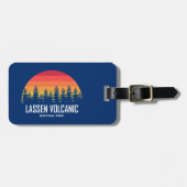 Nationaal park Lassen Volcanic Bagagelabel (Voorkant horizontaal)