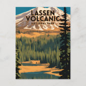 Nationaal park Lassen Volcanic Briefkaart (Voorkant)