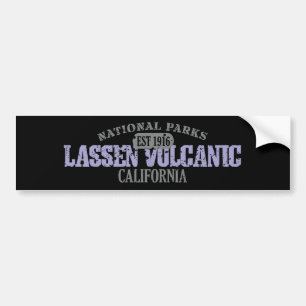 Nationaal park Lassen Volcanic Bumpersticker