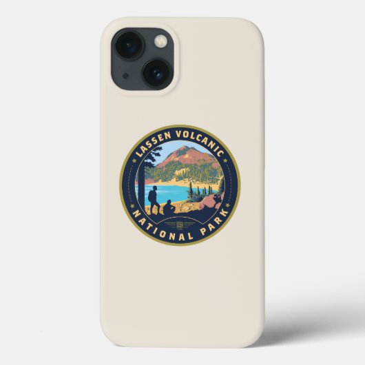 Nationaal park Lassen Volcanic Case-Mate iPhone Case (Achterkant)