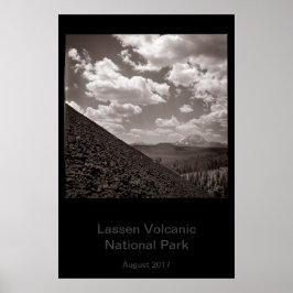 Nationaal park Lassen Volcanic, Cinder Cone Poster