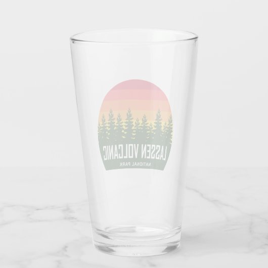 Nationaal park Lassen Volcanic Glas (Achterkant)