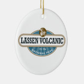 Nationaal park Lassen Volcanic Keramisch Ornament (Rechts)