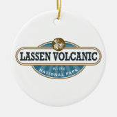 Nationaal park Lassen Volcanic Keramisch Ornament (Voorkant)