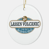Nationaal park Lassen Volcanic Keramisch Ornament (Links)