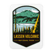 Nationaal park Lassen Volcanic Magneet (Verticaal)