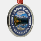 Nationaal park Lassen Volcanic Metalen Ornament (Rechts)