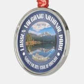 Nationaal park Lassen Volcanic Metalen Ornament (Links)