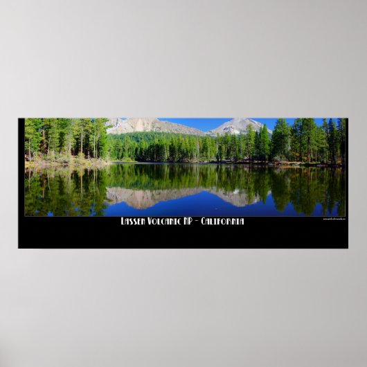 Nationaal park Lassen Volcanic Poster (Voorkant)