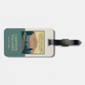 Nationaal park Lassen Volcanic | roadtrip Bagagelabel (Achterkant horizontaal)