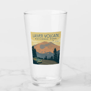 Nationaal park Lassen Volcanic   roadtrip Glas