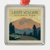 Nationaal park Lassen Volcanic | roadtrip Metalen Ornament (Voorkant)