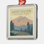 Nationaal park Lassen Volcanic | roadtrip Metalen Ornament (Links)