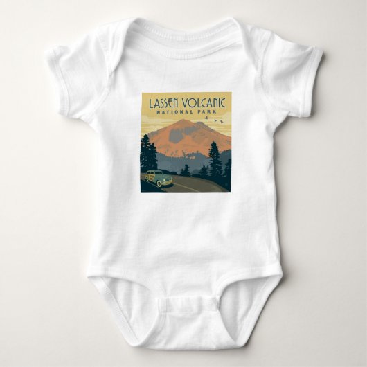 Nationaal park Lassen Volcanic | roadtrip Romper (Voorkant)