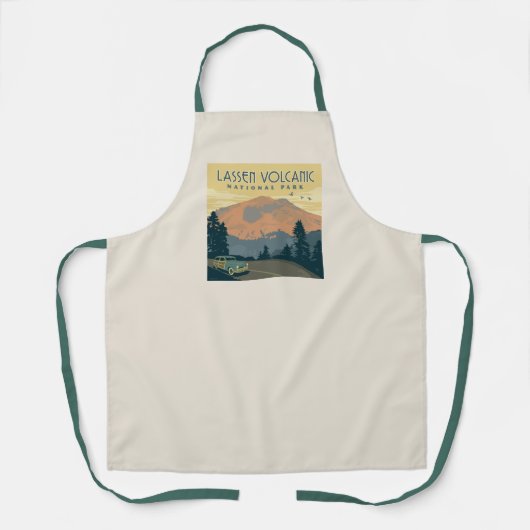 Nationaal park Lassen Volcanic | roadtrip Schort (Voorkant)