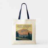 Nationaal park Lassen Volcanic | roadtrip Tote Bag (Achterkant)