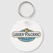 Nationaal park Lassen Volcanic Sleutelhanger (Voorkant)