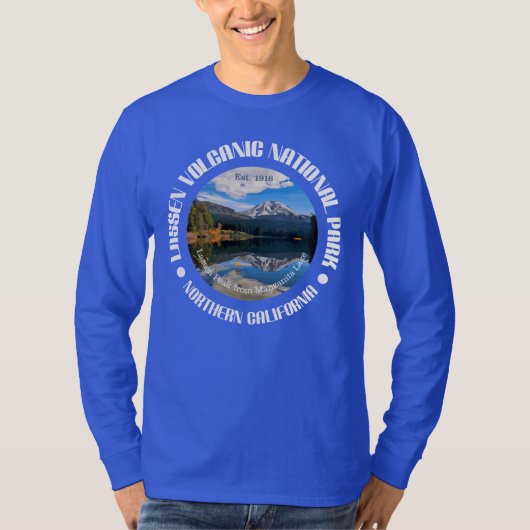 Nationaal park Lassen Volcanic T-shirt (Voorkant)