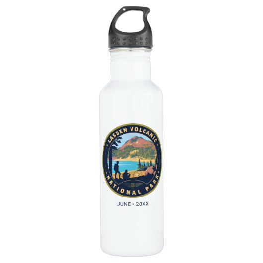 Nationaal park Lassen Volcanic Waterfles (Voorkant)