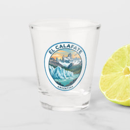 Nationaal park Los Glaciares Argentinië Shot Glas
