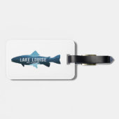 Nationaal Park Louise Banff Bagagelabel (Achterkant horizontaal)