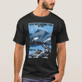 Nationaal park Lover Oregon State Souve T-shirt (Voorkant)