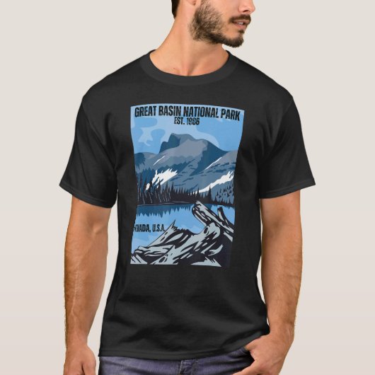 Nationaal park Lover Oregon State Souve T-shirt (Voorkant)