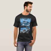 Nationaal park Lover Oregon State Souve T-shirt (Voorkant volledig)