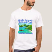 Nationaal Park Maagdeneilanden, Maagdeneilanden T-shirt (Voorkant)