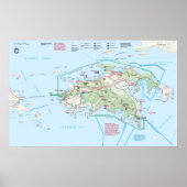 Nationaal Park Maagdeneilanden Poster (Voorkant)