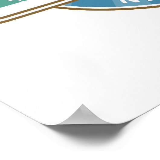 Nationaal Park Maagdeneilanden Poster (Hoek)