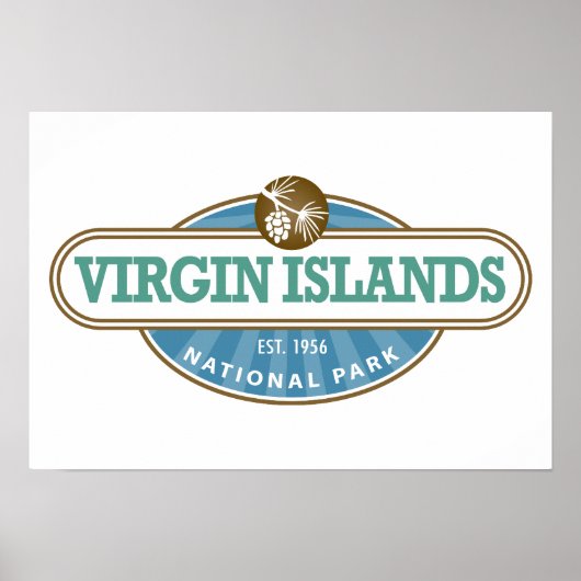 Nationaal Park Maagdeneilanden Poster (Voorkant)