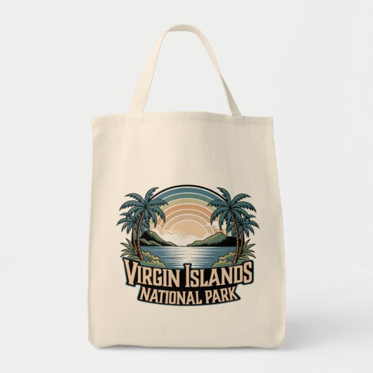 Nationaal Park Maagdeneilanden Tote Bag (Voorkant)