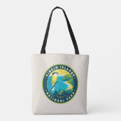 Nationaal Park Maagdeneilanden Tote Bag (Achterkant)