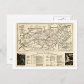 Nationaal Park Maart van het Grote Smoky Briefkaart (Voorkant / Achterkant)