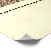 Nationaal Park Maart van het Grote Smoky Poster (Hoek)