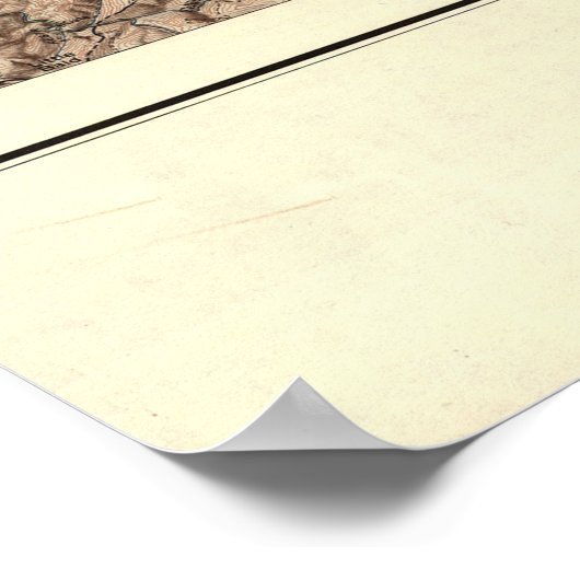 Nationaal Park Maart van het Grote Smoky Poster (Hoek)