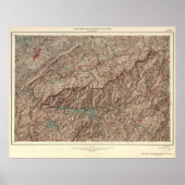 Nationaal Park Maart van het Grote Smoky Poster (Voorkant)