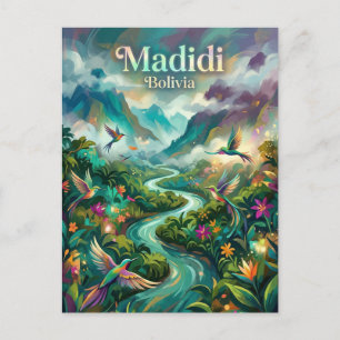 Nationaal park Madidi Bolivia Briefkaart