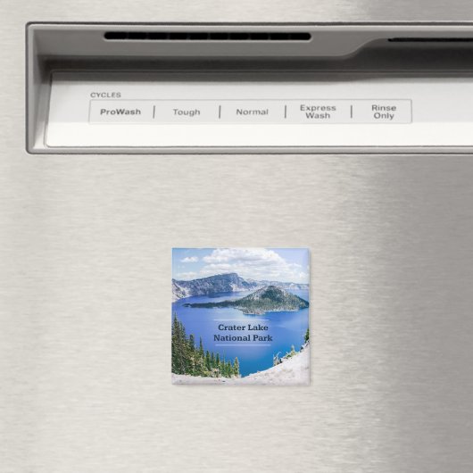 Nationaal park Magnet bij het meer van Crater (Insitu (Vaatwasser))